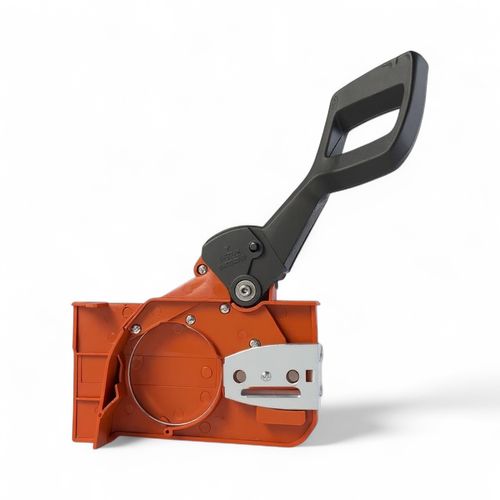 Cobertura Lateral do Sabre/Pinhão com Sistema de Freio para Motosserra HU55/HU51