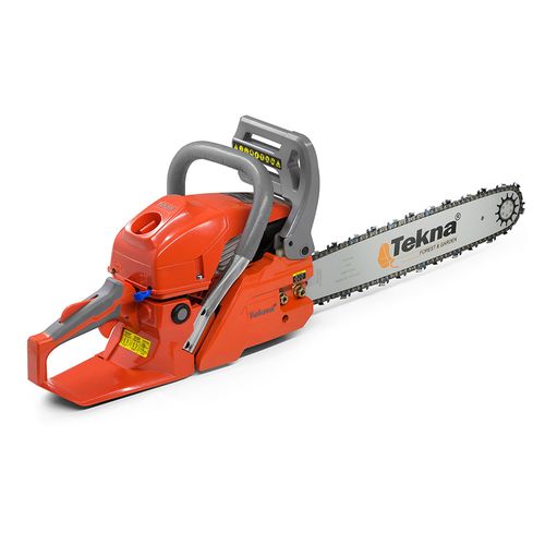 MOTOSSERRA GASOLINA TEKNA CS63RS, 61,5CC, 2T, CORRENTE OREGON, BARRA TEKNA 20