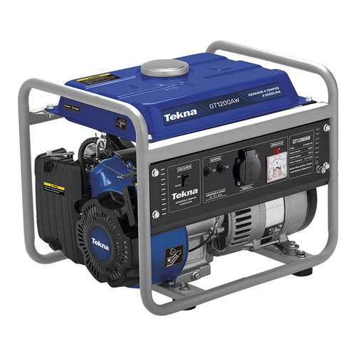GERADOR A GASOLINA TEKNA, GT1200AW-110 ,POTENCIA 1100W, MONOFASICO 127V