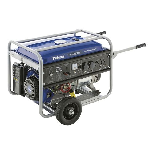 Gerador a Gasolina Tekna GT8000FBE 7.200 W 4 Tempos Partida Elétrica
