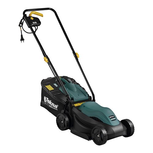 CORTADOR DE GRAMA ELETRICO, MOTOR UNIVERSAL DE ESCOVAS, 127 V, 1000 W, 32 CM DE CORTE, RECOLHEDOR 30 L, MARCA TEKNA
