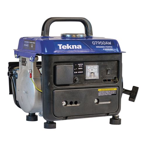 GERADOR A GASOLINA TEKNA , POTENCIA MAXIMA 750W , MONOFASICO 220V